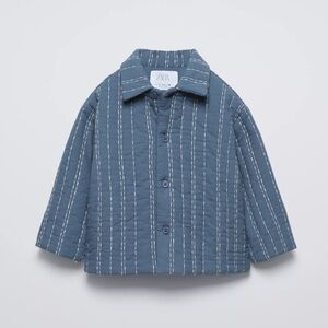 ZARA Embroidered Quilted Jacket (2T)